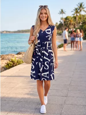 Kleid ALTISPORT EUDORA DUNKELBLAU