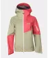 Hardshell wasserdichte Jacke von Frauen KILPI MAMBA-W YL0101KI BEIGE
