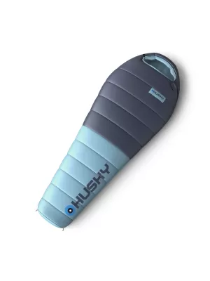 Federschlafsack HUSKY DRAPE -20°C BLAU