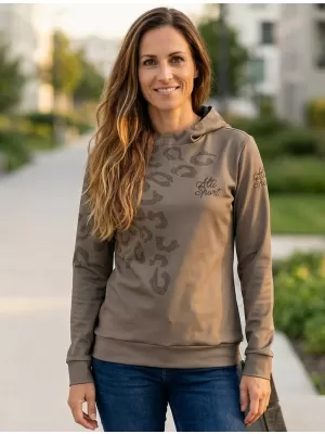 Funktionaler Sweatshirt -Prämie von Frauen ALTISPORT VOJ/ALW047MI01 HELLBRAUN