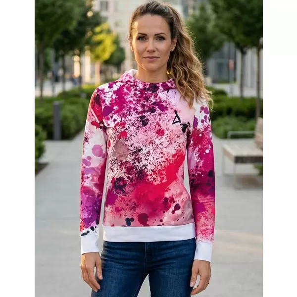  Funktionaler Sweatshirt -Prämie von Frauen ALTISPORT VOJ/ALW055MI01 ROSA 