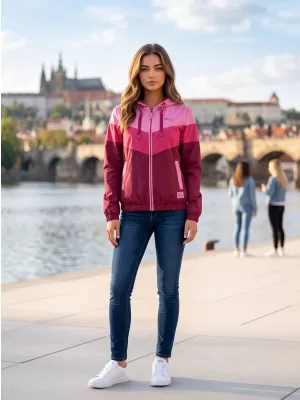 Damenjacke ALTISPORT EDNA BURGUND