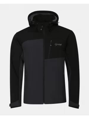 Herren -Softshelljacke KILPI ONTAVIO-M YM0111KI DUNKELGRAU