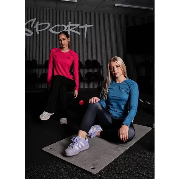  Frauen funktionales t -Shirt mit langen Ärmeln Premium ALTISPORT VOJ/ALW078TR03 ROT 