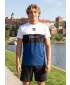 Männer funktionaler T -Shirt Premium Plus ALTISPORT VOJ/ALM051TR02 WEIß -BLAU