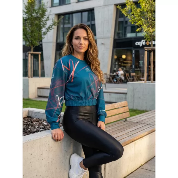  Funktionelle Sweatshirt -Premium von Frauen von Frauen ALTISPORT VOJ/ALW082MI08 KEROSIN 