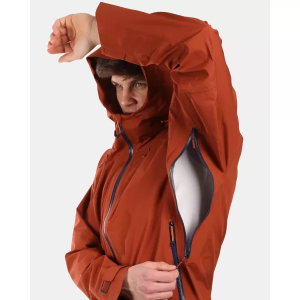 Hardshell -Jacke für Männer KILPI MAMBA-M YM0101KI BRAUN 