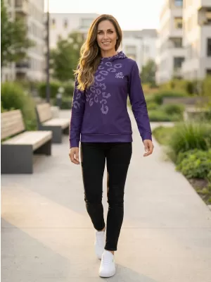 Funktionaler Sweatshirt -Prämie von Frauen ALTISPORT VOJ/ALW047MI01 LILA