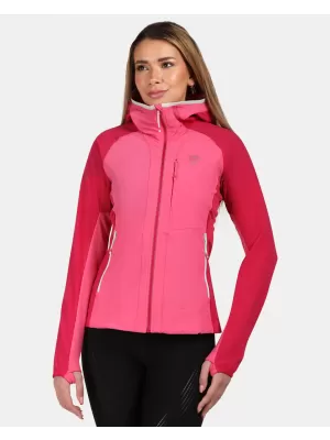 Frauen -Softshelljacke für Frauen KILPI BALEO-W YL0125KI ROSA