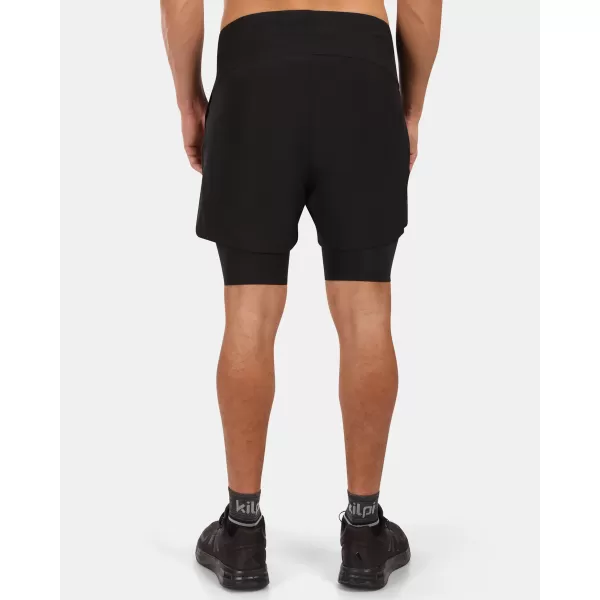  Herren -Laufshorts KILPI BRAGA-M YM0413KI SCHWARZ 