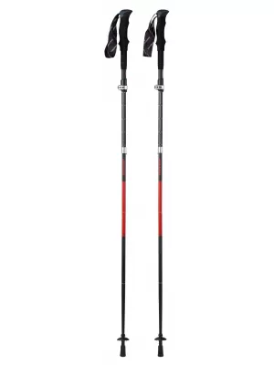Trekkingstangen HANNAH SPEED TRAIL FL ANTHRAZIT/ROT