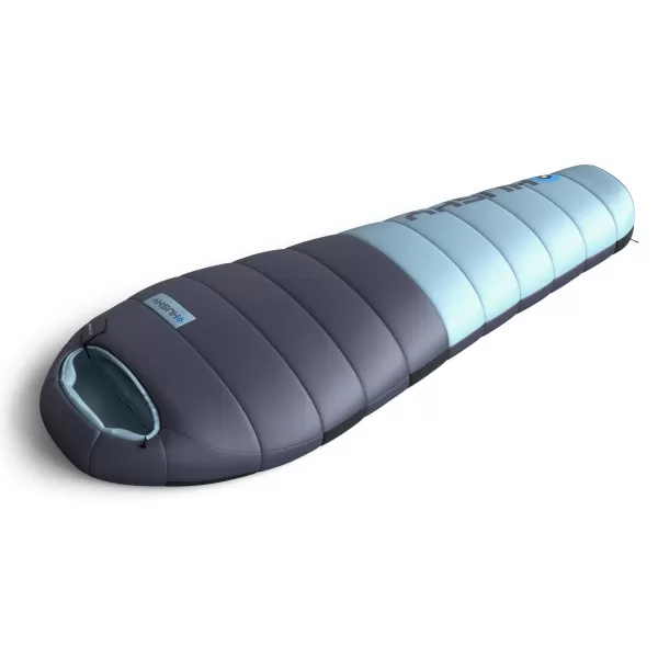  Federschlafsack HUSKY DRAPE -20°C BLAU 