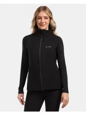 Frauen -Softschellweste KILPI NOIL-W YL0114KI SCHWARZ