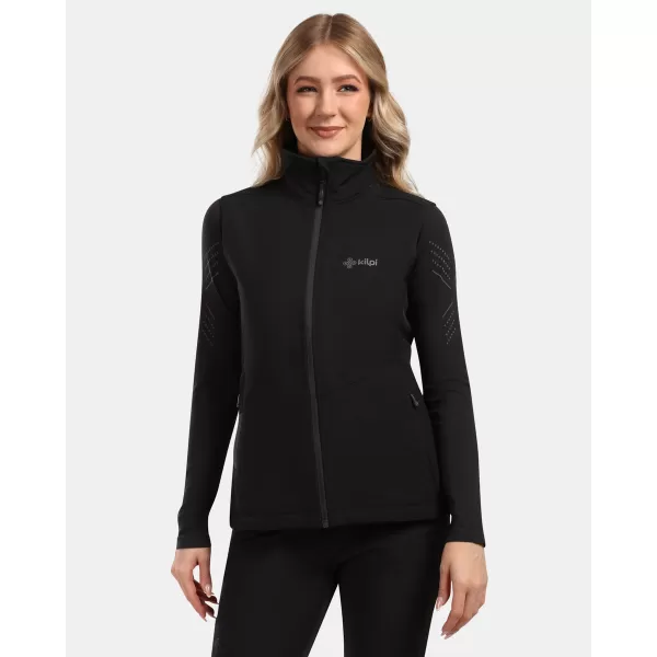  Frauen -Softschellweste KILPI NOIL-W YL0114KI SCHWARZ 