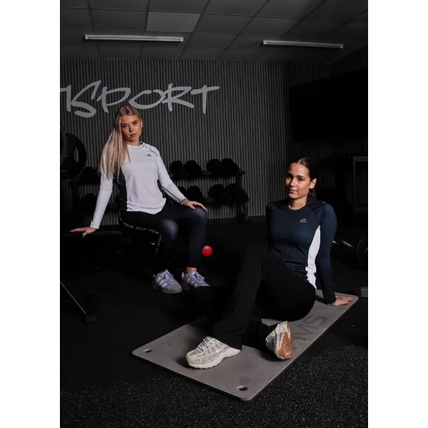  Frauen funktionales t -Shirt mit langen Ärmeln Premium ALTISPORT VOJ/ALW078TR03 WEIß 