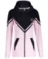 Funktionales Sweatshirt von Frauen auf Reißverschlussprämie ALTISPORT VOJ/ALW101MI02 PINK/SCHWARZ