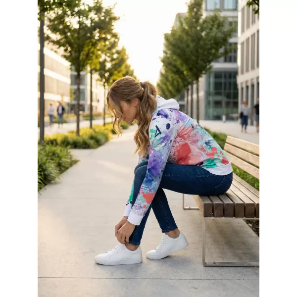  Funktionaler Sweatshirt -Prämie von Frauen ALTISPORT VOJ/ALW055MI01 LILAGRÜN 