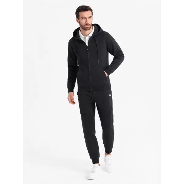  Herren -Sweatshirt OMBRE OM-SSZP-0213 SCHWARZ 