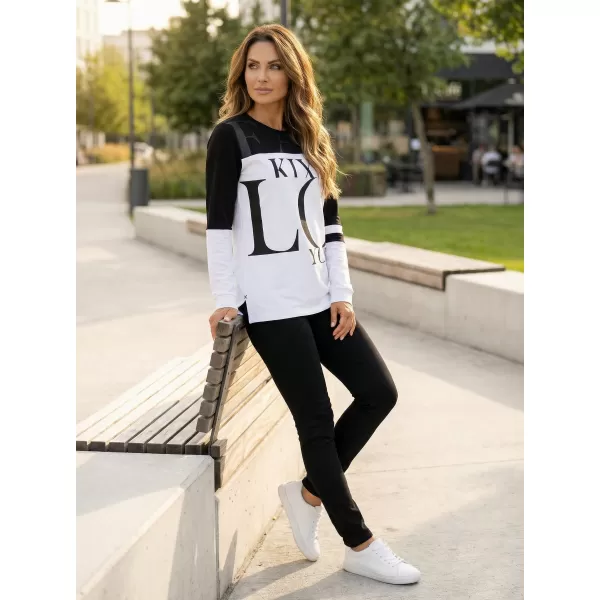  Damen Sweatshirt KIXMI URANIA WEIß 