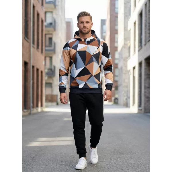  Funktionaler Sweatshirt -Premium von Männern ALTISPORT VOJ/ALM007MI01 SCHWARZ -BROWN 