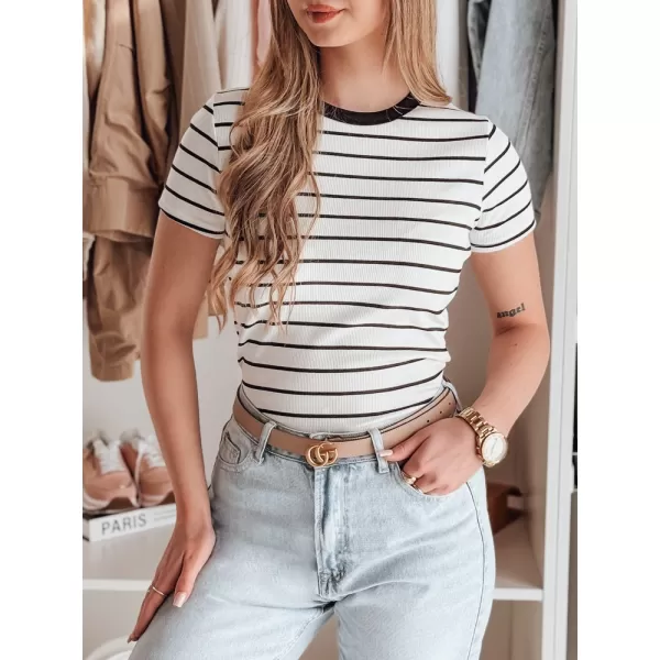  Damen DSTREET LINESS RY2818 WEIß 