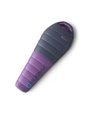 Damenfederschlafsack HUSKY DRAPE LADIES -20°C BLAU/LILA