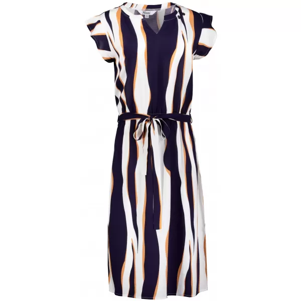  Kleid KIXMI URBI DUNKELBLAU 