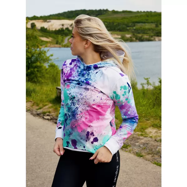  Funktionaler Sweatshirt -Prämie von Frauen ALTISPORT VOJ/ALW055MI01 LILAGRÜN 