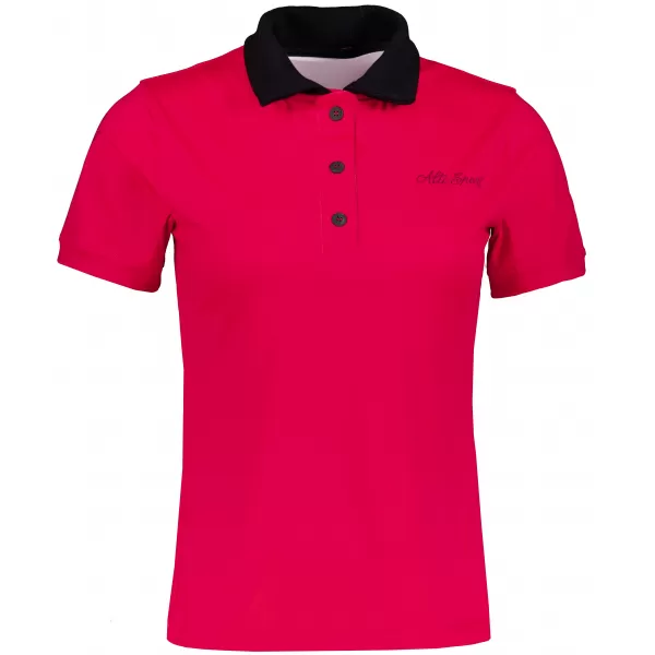  Frauenfunktional T -Shirt mit Premiumkragen ALTISPORT VOJ/ALW075TR05 LEUCHTEND 