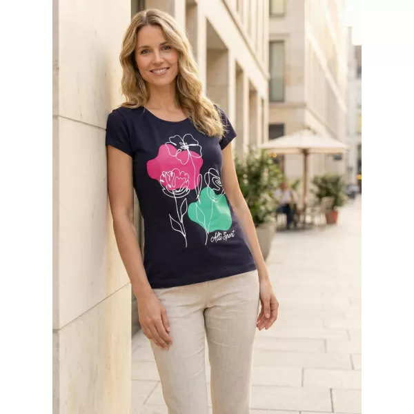  T -Shirt ALTISPORT ALW189122 MEERESBLAU 