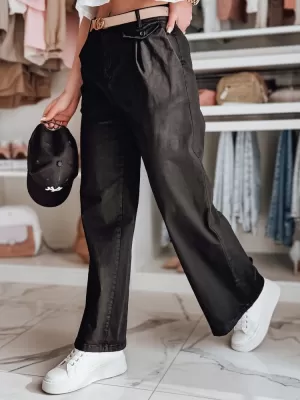 Damenhosen DSTREET MOBISKA UY2621 SCHWARZ