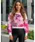 Funktionelle Sweatshirt -Premium von Frauen von Frauen ALTISPORT VOJ/ALW055MI08 ROSA