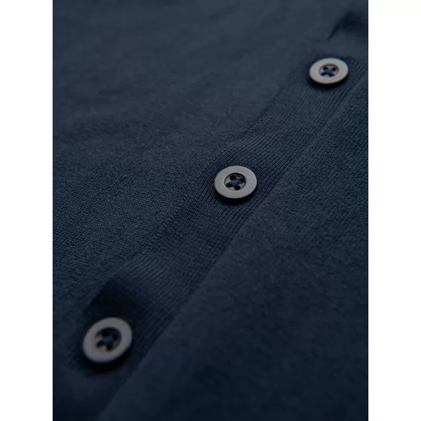  Männliche Strickjacke OMBRE OM-SWCD-0126 MARINEBLAU 