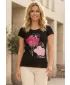 T -Shirt ALTISPORT ALW189122 SCHWARZ -PINK
