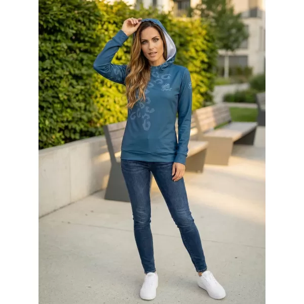 Funktionaler Sweatshirt -Prämie von Frauen ALTISPORT VOJ/ALW047MI01 BLAU 