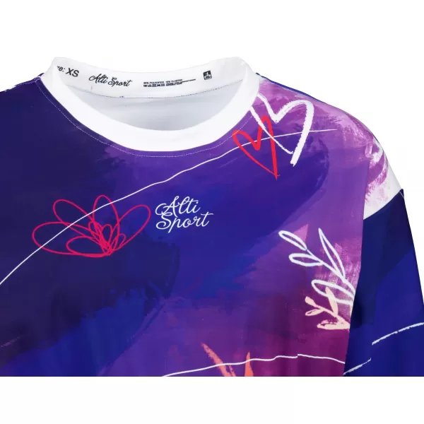  Funktionelle Sweatshirt -Premium von Frauen von Frauen ALTISPORT VOJ/ALW083MI08 LILA 