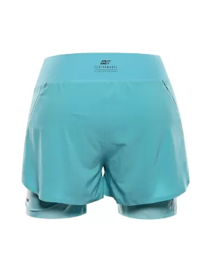 Damenshorts ALPINE PRO GAJERA BLAU