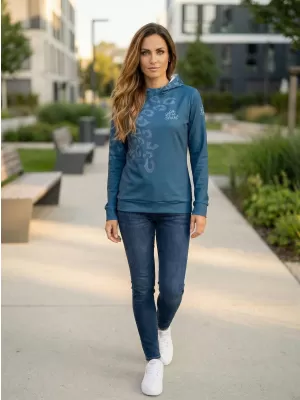 Funktionaler Sweatshirt -Prämie von Frauen ALTISPORT VOJ/ALW047MI01 BLAU