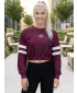Funktionelle Sweatshirt -Premium von Frauen von Frauen ALTISPORT VOJ/ALW096MI08 BURGUND