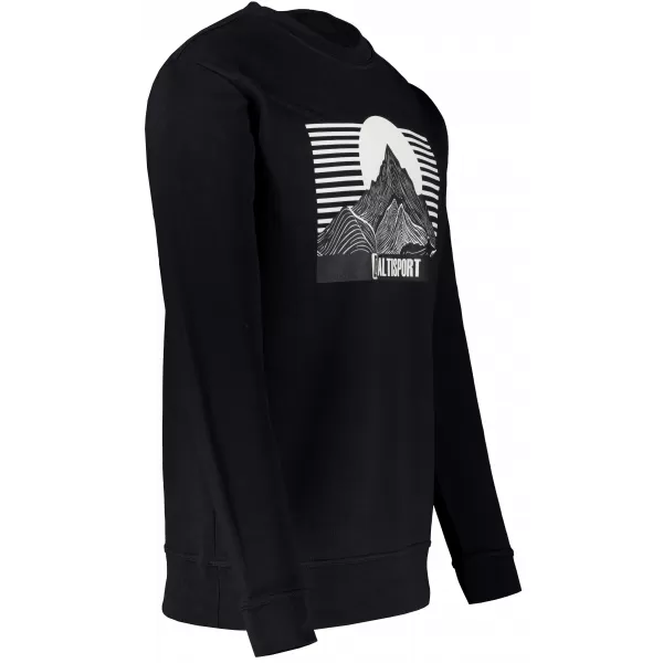  Herren -Sweatshirt ALTISPORT ALM188406 SCHWARZ 