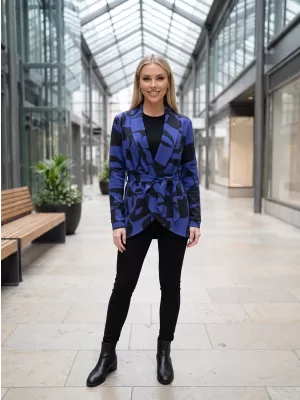 Damenjacke KIXMI URSIE BLAU