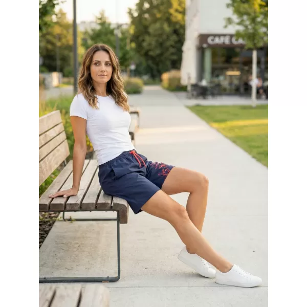  Damenshorts ALTISPORT ELISSA DUNKELBLAU 