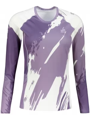 Frauen funktionales t -Shirt mit langen Ärmeln Premium ALTISPORT VOJ/ALW081TR03 LILA