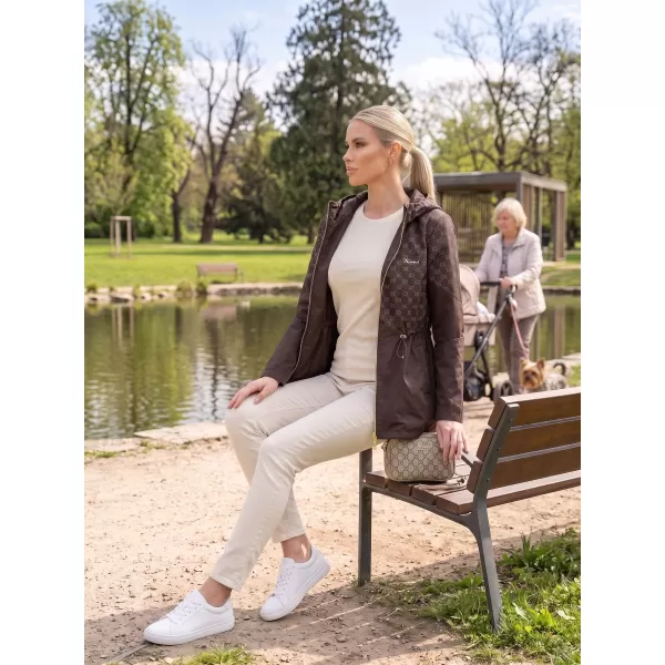  Damenjacke KIXMI UNNI HNĚDÁ/HNĚDÁ BRAUN 