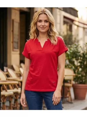Hemd ALTISPORT ESMERALDA ROT