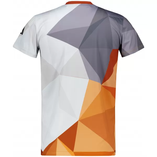  Männer funktionaler T -Shirt Premium Plus ALTISPORT VOJ/ALM007TR02 ORANGE/GRAU 
