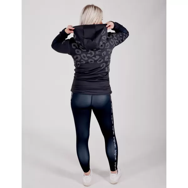  Funktionaler Sweatshirt -Prämie von Frauen ALTISPORT VOJ/ALW047MI01 SCHWARZ 