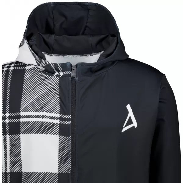  Funktionales Sweatshirt von Männern auf Reißverschlussprämie ALTISPORT VOJ/ALM098MI02 HEMD 