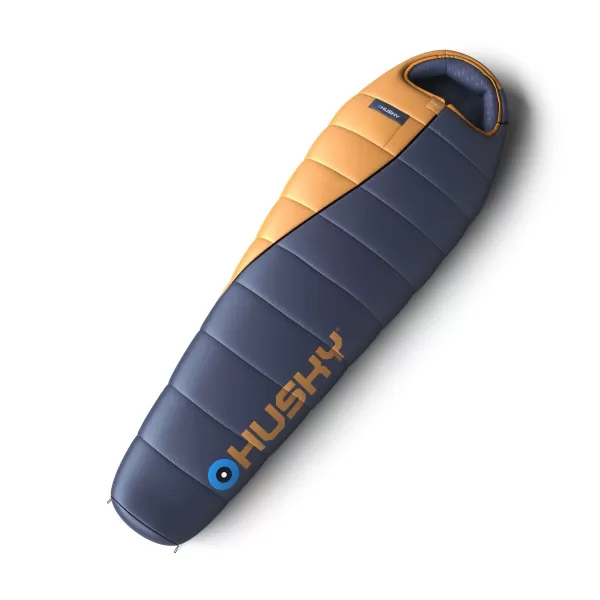  Schlafsack HUSKY ENJOY PLUS -25°C BLAU/ORANGE 