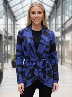 Damenjacke KIXMI URSIE BLAU